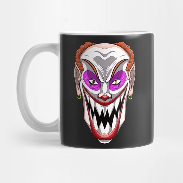 Killer Clown by richardsimpsonart